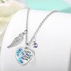 MOSURNSJWY Heart Cremation Urn Necklaces Ashes Jewelry for Women Men