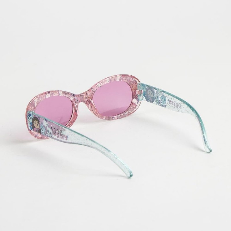 CARTOON Gabby's Dollhouse Glitter Sunglasses Kids Oval Mirrored UV400 Filter