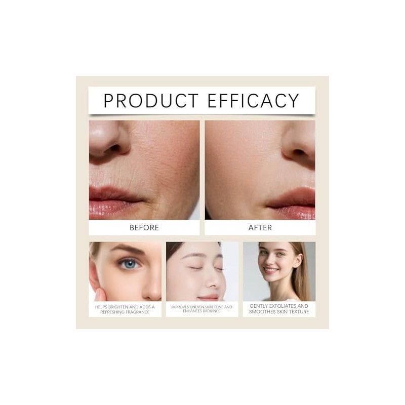 Strawberry Skin Treatment Cream, 118g Exfoliating Moisturizing Lotion for Bumpy