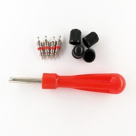 NO.1 Tire Kit Driver Screwdriver Valve Service Core Cap Stem Screw Car Motorcycle Truck Bicycle Repair / NO.1 타이어 키트 드라이버 도라이버 벨브 서비스 코어 캡 스템 스크류 자동차 오토바이 트럭 자전거 수리