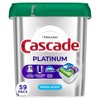Cascade Platinum Dishwasher Pods, Dishwasher Detergent, Dish Detergent Soap, Fresh,