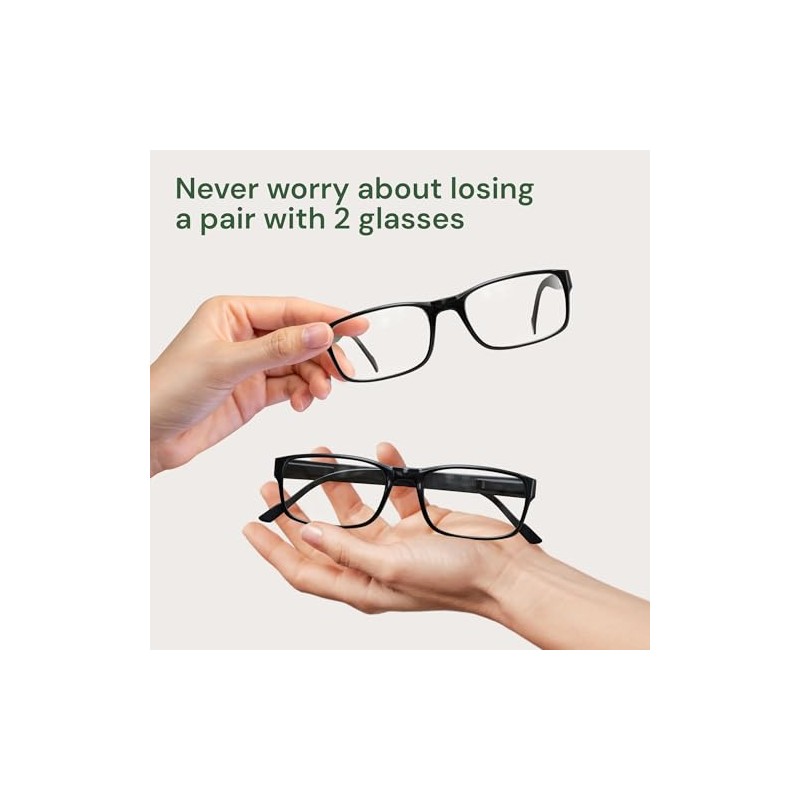Gaoye - Blue-Light Filter, UV Protection - Readers with Rectangle