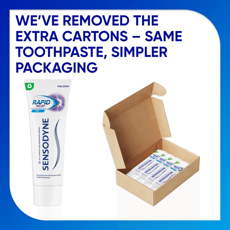 SENSODYNE Rapid Relief Original 4 x 75 ml