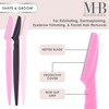 36pc Face & Body Razors Set - Pink & Black