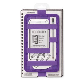 Bookaroo Notebook Tidy - Purple