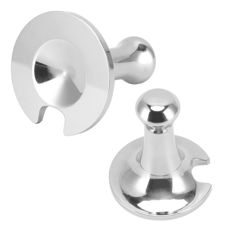 51mm Stainless Steel Coffee Tamper Ergonomic Easy to Clean Heavy