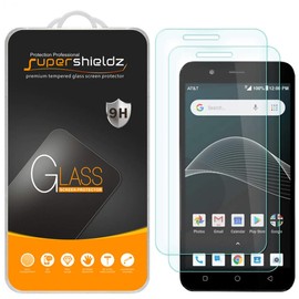 Supershieldz (2 Pack) Designed for Cricket Vision Tempered Glass Screen Protector, Anti Scratch, Bubble Free