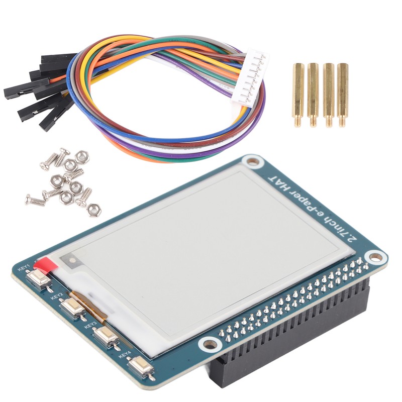 2.7inch EPaper HAT EInk Module 2color Display Board for Raspberry
