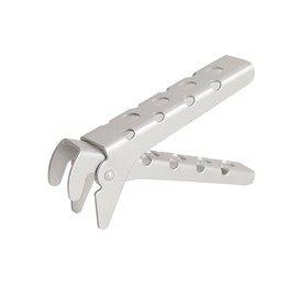 Laroal Pan Gripper Clip Aluminum Alloy Bowl Gripper Clip Camping Pot Clamp for Outdoor Cooking Travel Tool Pot Gripper for Hiking Picnic Cookware