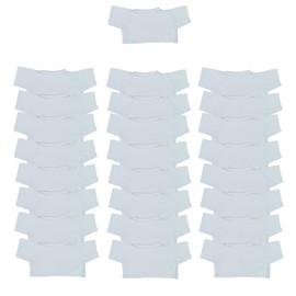 Teddy Get Ready - playera de animales de peluche, 25 piezas, Blanco