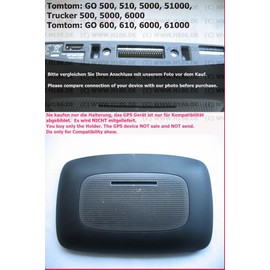 H186 - #82 Magnetic Mount Compatible with Tomtom GO 500 510 5000 5100 7250 Trucker 500 5000 Holder Suction Cup for Windscreen