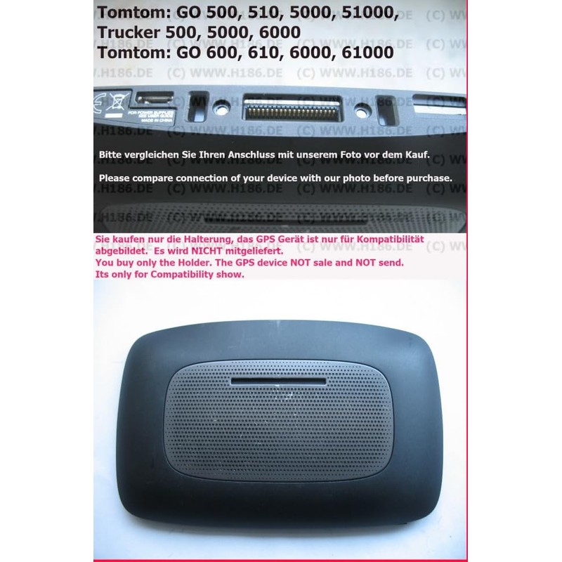 H186 - #82 Magnetic Mount Compatible with Tomtom GO 500