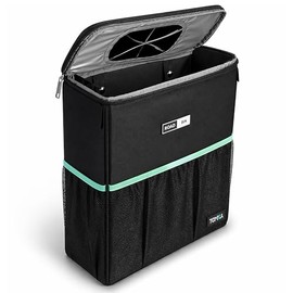 RoadBin Car Trash Can - Slim 4" Space-Saving Design for Clean Cars