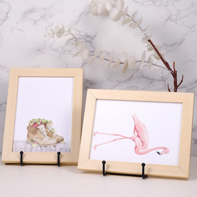 Fuyamp 5PCS Display Stands 6 Inches Picture Frame Stand, Stands