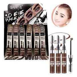 Tinta Para Cejas Indeleble Con Cepillo Saniye                                                                                                         