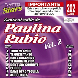Karaoke: Paulina Rubio, Vol. 2 - Latin Stars Karaoke
