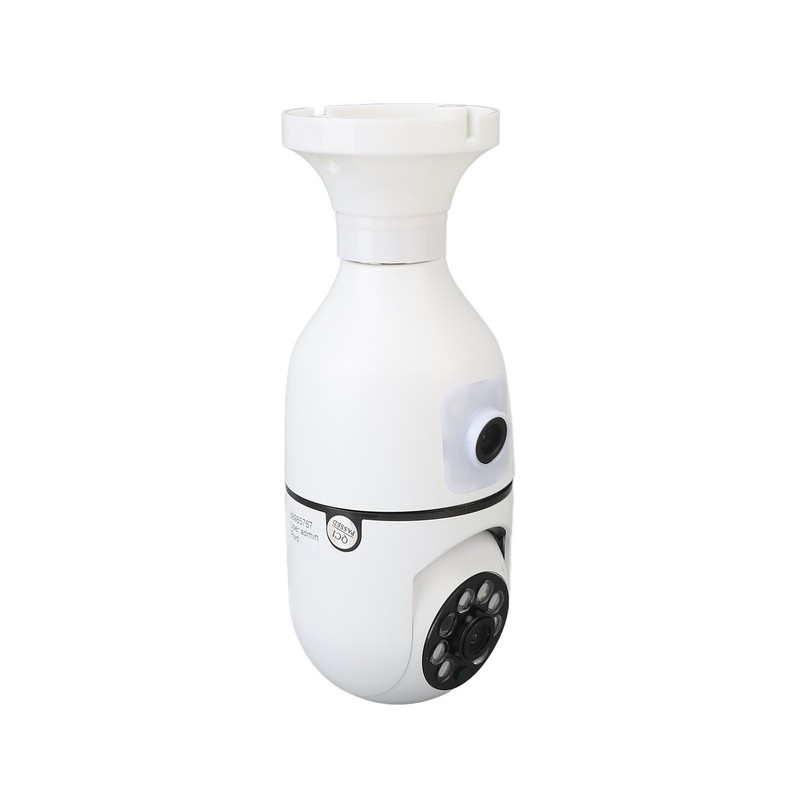 360 Degree Light Bulb Camera 1920 X 2160 Auto Tracking