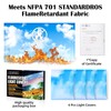 ANGSYLTH 4 Pcs Fluorescent Light Covers with Flame Retardant Certificate