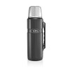 Thermos Stainless King Flask, Gun Metal, 1.2 L 9.4 x 10.5 x 31 cm