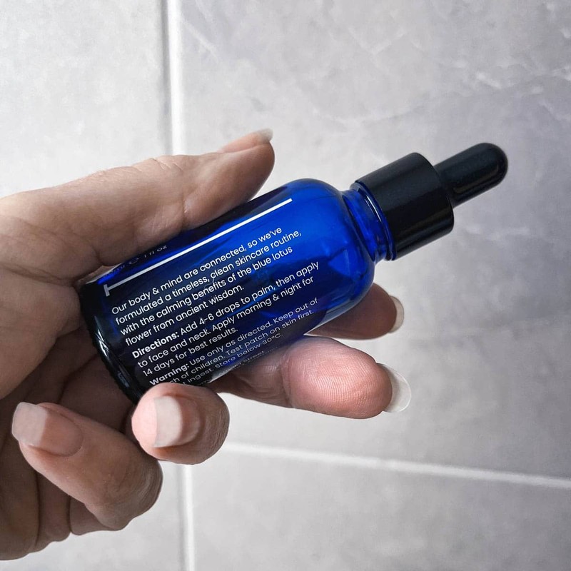 Acala Stem HydraBliss Blue Lotus Face Oil, 30ml