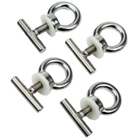T5/T6 - Pack of 4 Lashing Ring Stainless Steel