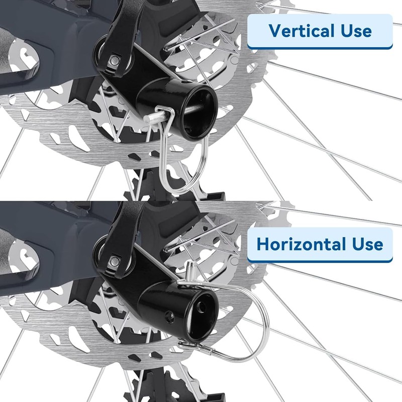 Heavy-Duty Bike Trailer Hitch，Secure Bicycle Trailer Coupler for Kids, Pets