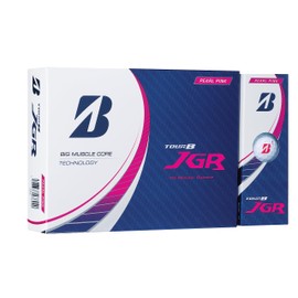 Bridgestone TOUR B JGR Golf Balls, 2023 Model, 12 Balls, Pearl Pink J3PX
