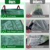 TRUEIN Garden Waste Bags, 500 L/120 L Waterproof Garden Rubbish