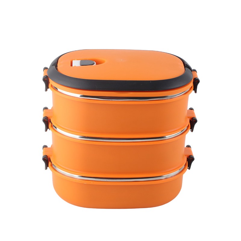 3 Layers Bento Box Stainless Steel Portable Insulated Lunch Containers