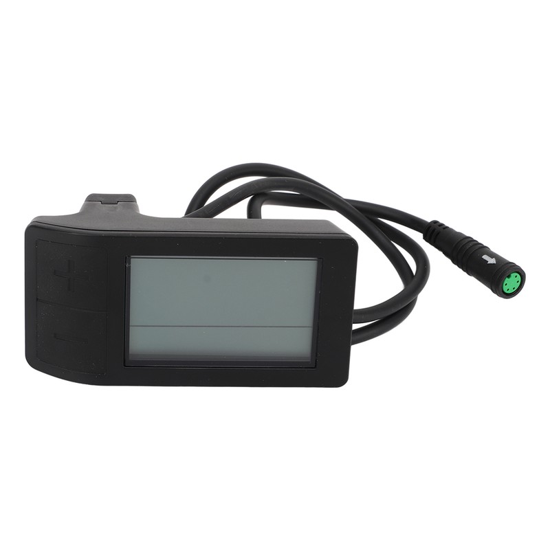 Electric Bike LCD Display Meter Waterproof 5pin Connector Bike Conversion