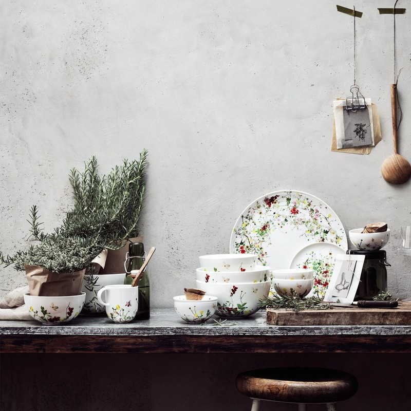 Rosenthal Brillance Fleurs Sauvages Sauciere 2-tlg.