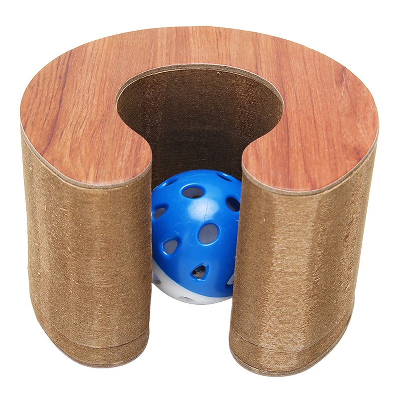 Foldable Cat Scratching Board Abrasion Resistant Magnetic Claw Grinding Cat