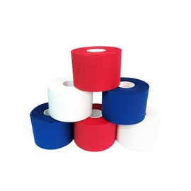 MONZÓ | Sports Tape | Cinta Atlética |Cinta Rígida| Turf Tape | Tape Deportivo | Tela Adhesiva Médica | Vendas para Futbol | Vendas para Soccer | Rollo de 5 cm Ancho x 14 m Largo