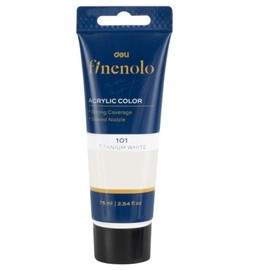 White acrylic paint Deli series finenolo 75ml