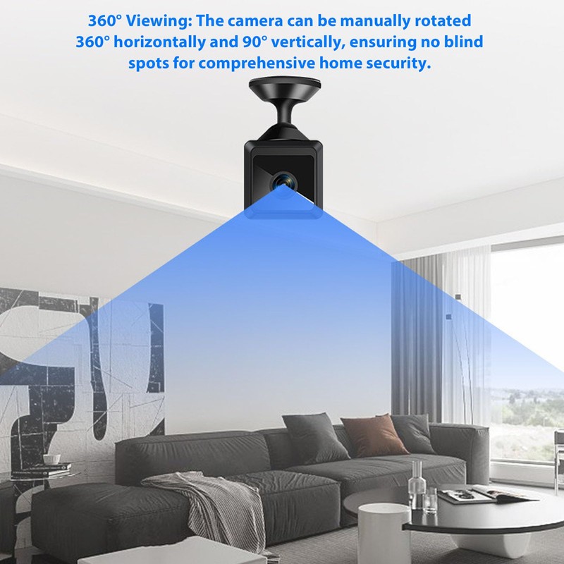 Generic Wireless Security Camera, 1080P HD 2.4G WiFi Home Surveillance
