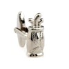 MRCUFF Golf Bag and Clubs Pair Cufflinks in a Presentation