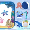 Magic Water Doodle Mat,Large Foldable Kids Painting Doodle Drawing Mat