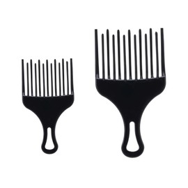 Beavorty Hairdressing Comb 2 Pack Wide Tooth Plastic Comb Massage Tool for Men Women Hair Accessories