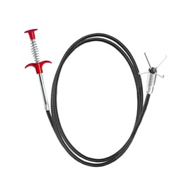 GDOMI 33 Inch Drain Snake Clog Remover,Flexible Grabber Claw Tool for Hair, Pipe & Kitchen Sink Drain