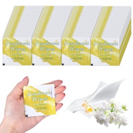 200 Pcs Deodorant Wipes Individually Wrapped Mini Deodorant Travel Size Wet Armpit Wipes Travel Deodorants Bulk for Women Men Homeless Personal Cleansing Wipe Butt Hands Face Underarm Sports(Lemon)