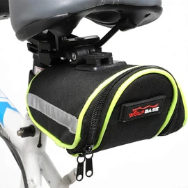 Small Bike Saddle Bag Waterproof Portable Storage Bicycle Cycling Seat Pannier TQ-2521S