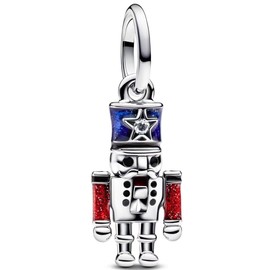 PHCLASY Heart Family Charm Pendant Christmas Bead Charms 925 Sterling Silver Pendant for European Bracelets and Necklaces for Women, Cubic Zirconia