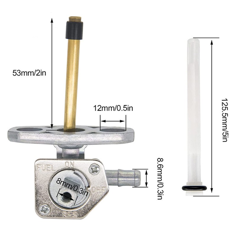 Fuel Tank Switch Valve 16950 HM8 003 Vibration Resistant Replacement