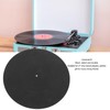 Turntable Platter Mat, VinylRecord Rubber Turntable Slip Mat Vibration Reduction