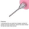 QUARKZMAN Carbide Micro PCB Drill Bit Set 0.8 mm 0.9