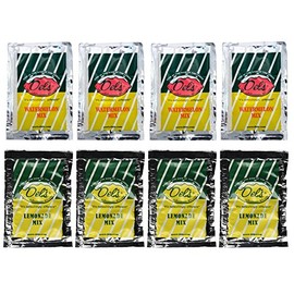 Del's - All Natural Lemonade Mix & Watermelon Mix - 8 Pack Combo