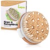 lampox Dry Brush, Body Brush, Exfoliating Brush, Massage Brush, Exfoliating