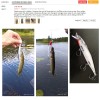 Proleurre Fishing lures Crank Fresh and Saltwater fishing! 3 Treble
