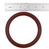 VOANZO 4PCS 2 Colors Wooden Round Shape Purse Handle Bag