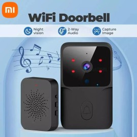 Ring Wireless WiFi Video Doorbell Smart Phone Camera Door Bell Ring Intercom Security